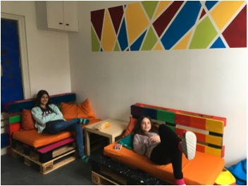 Selbstgemachtes Sofa