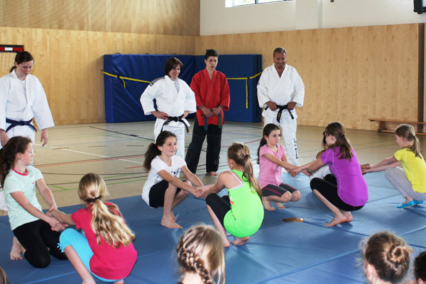 Workshop mit dem Judoverein Ried