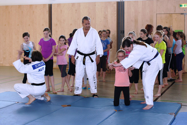 Workshop mit dem Judoverein Ried