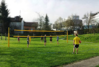 Neuer Volleyballplatz im Außenbereich